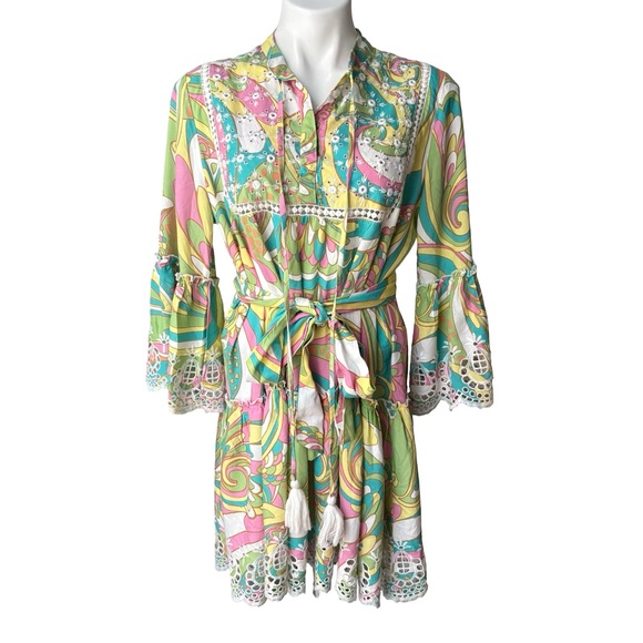 BY ADIVA Miss June Short Bohemian Querida Dress, One Size - Picture 2 of 16